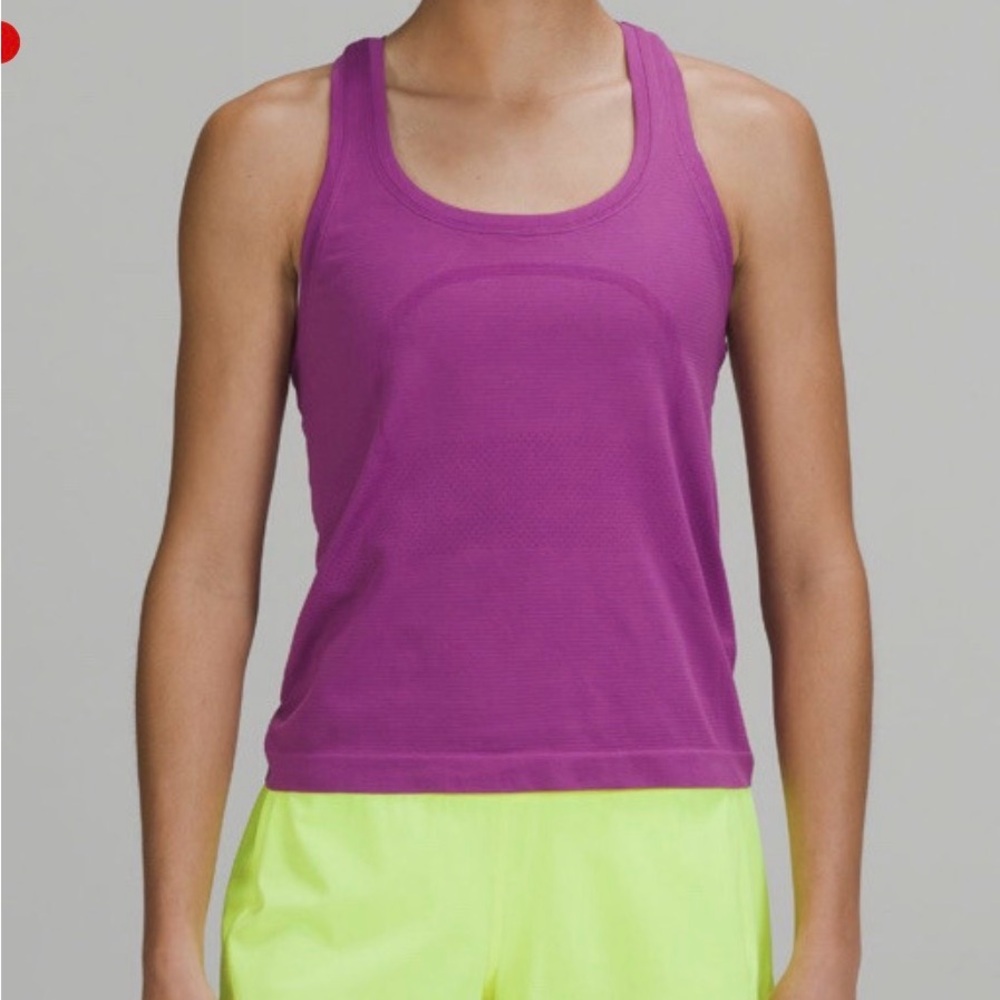 NWT Lululemon Swiftly Tech High Neck Tank 2.0 Race